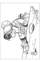Lucky Luke kleurplaat 22